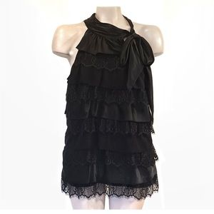 White House Black Market Tiered Top
